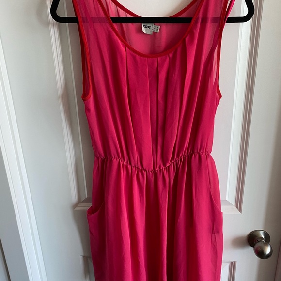 ASOS pink two piece dress - US size 10 - Picture 1 of 4